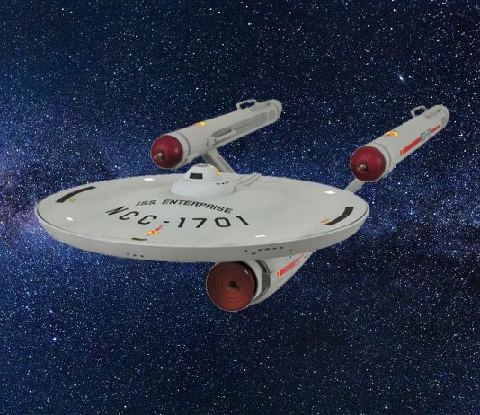 Die USS Enterprise NCC - 1701 aus Star Trek